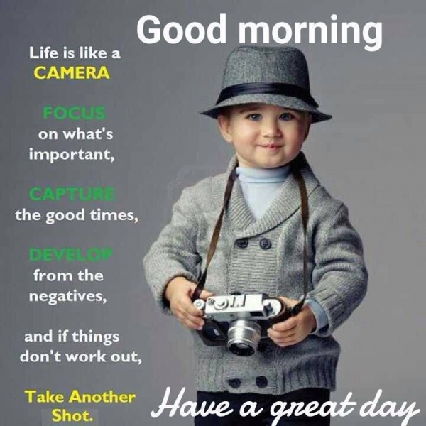 Life Is Like A Camera