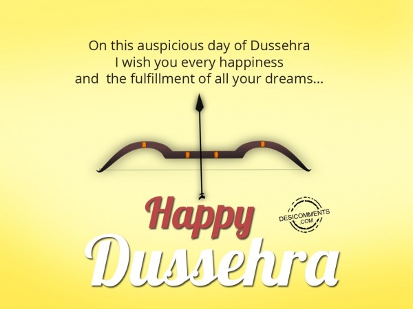 On this auspicious day of Dussehra..Happy Dussehra