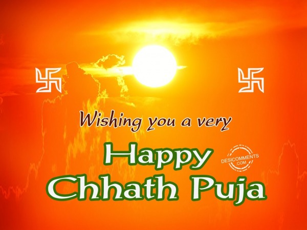 Wishing you a very happy Chhath Puja