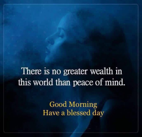 Peace Of Mind – Good Morning