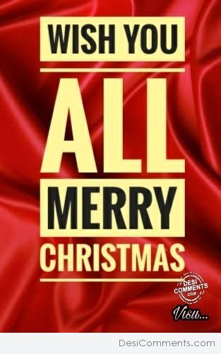 Wish You All Merry Christmas