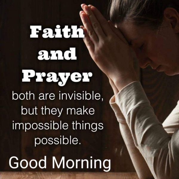 FAITH AND PRAYER