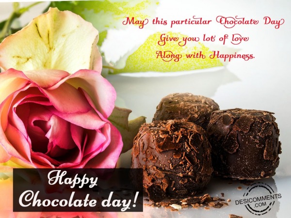 May this particular, Happy Chocolate day