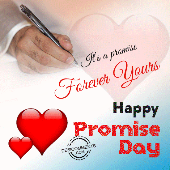 Its a promise, Happy Promise Day