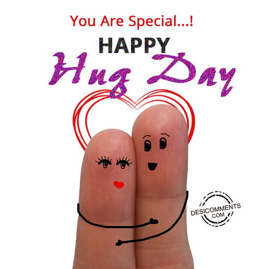 You are special, Happy Hug Day