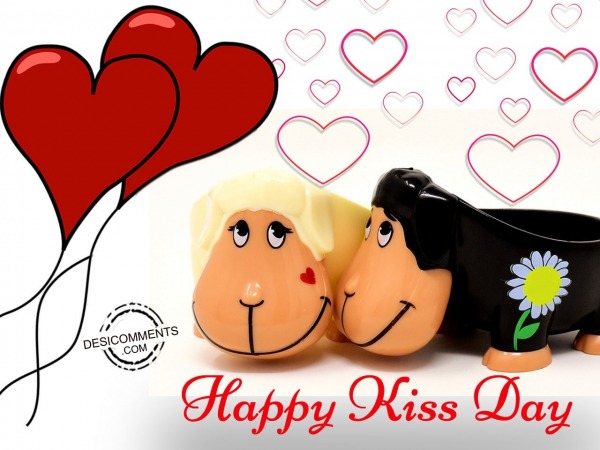 Very happy kiss day