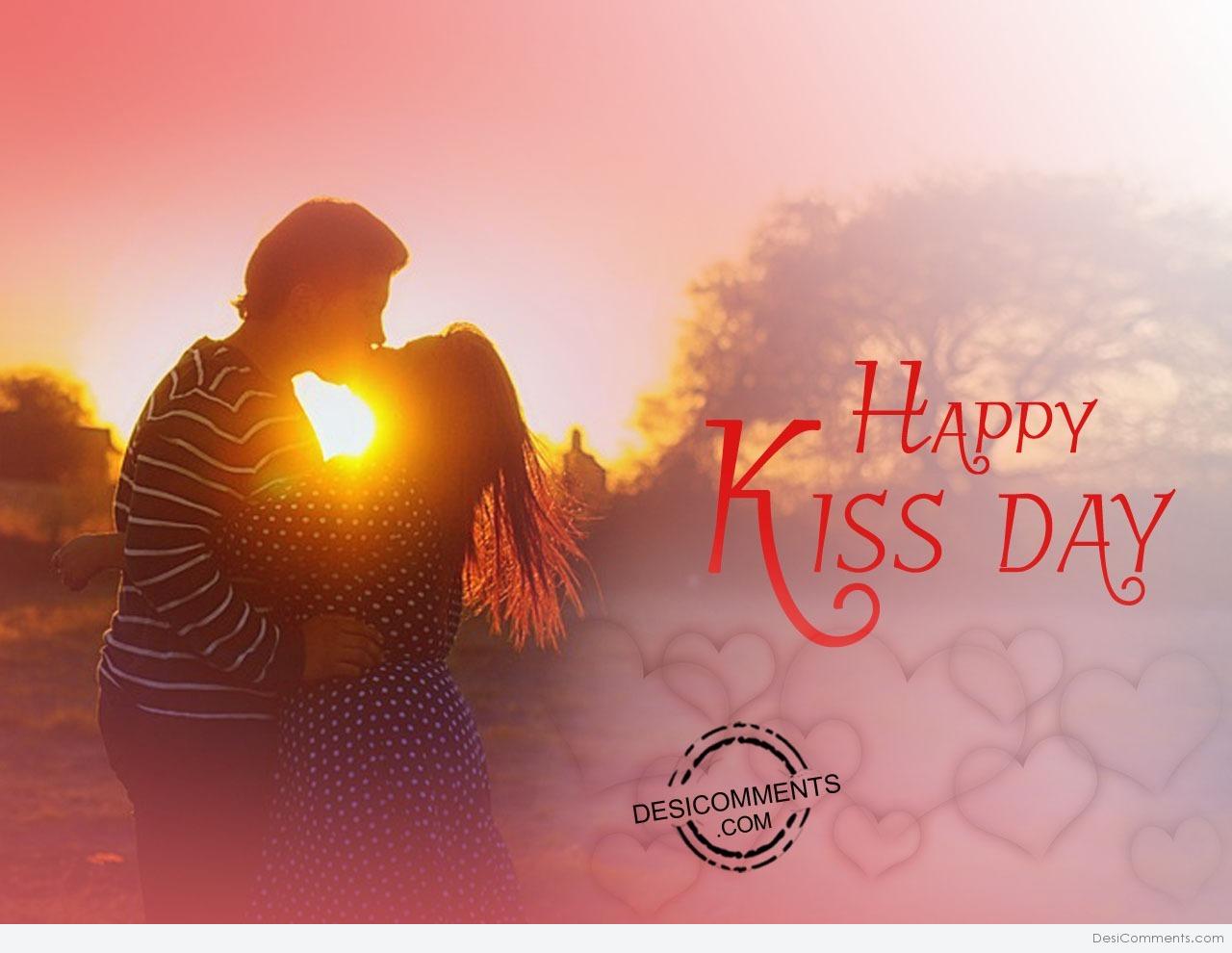 Very Happy Kiss day! - DesiComments.com