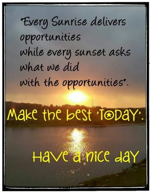 Make The Best Today