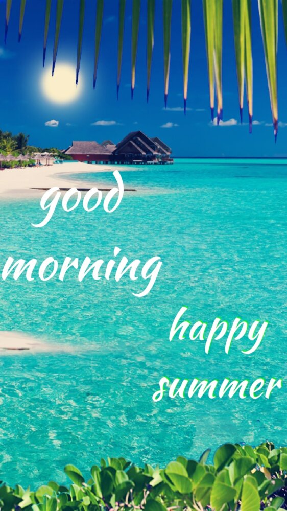 Good Morning – Happy Summer - DesiComments.com