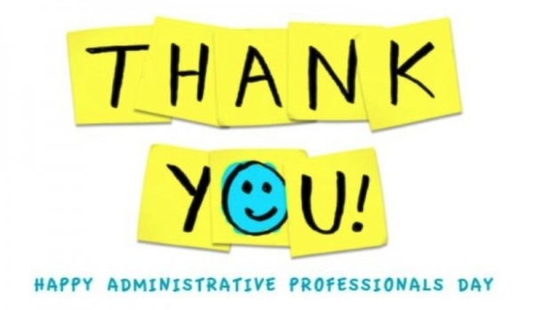 Thank You Administrative Professionals Day