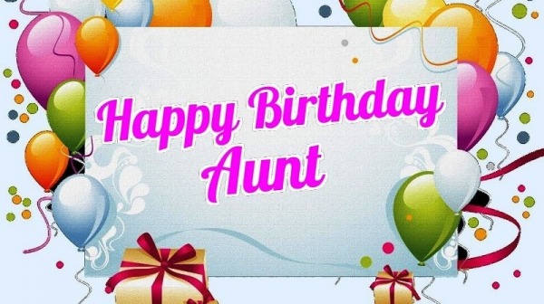 Happy Birthday Aunt