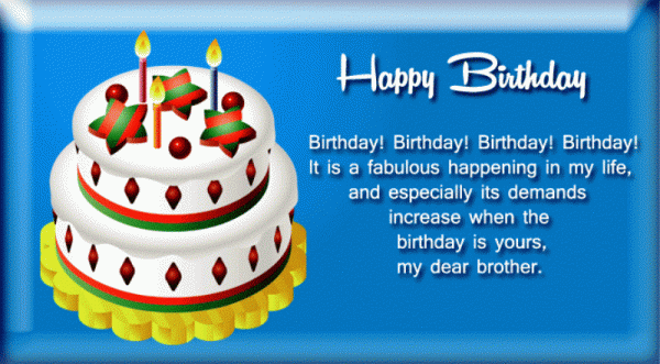 70+ Birthday Wishes for Brother Images, Pictures, Photos - Page 3