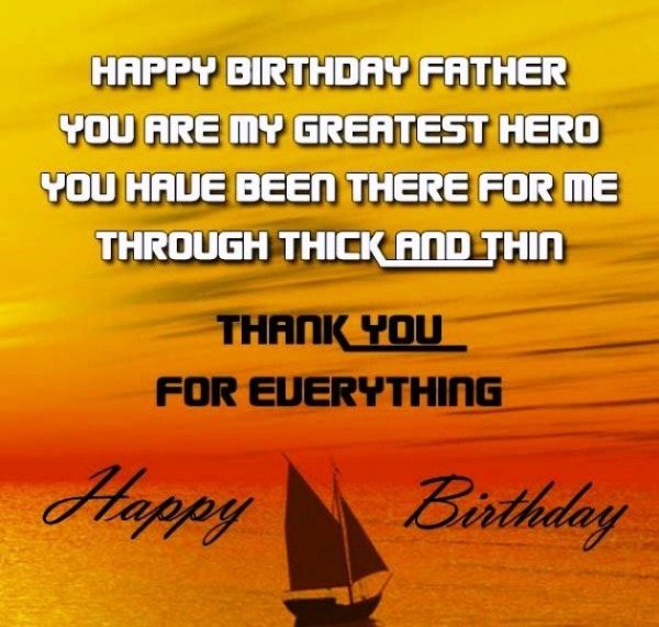 Happy Birthdau Father