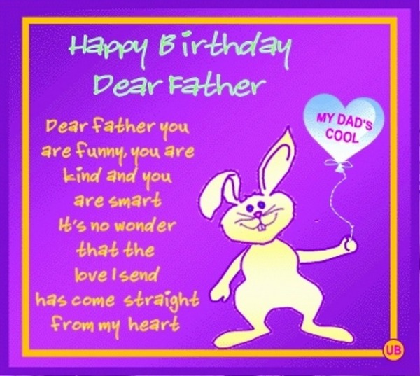 Happy Birthday Dear Father