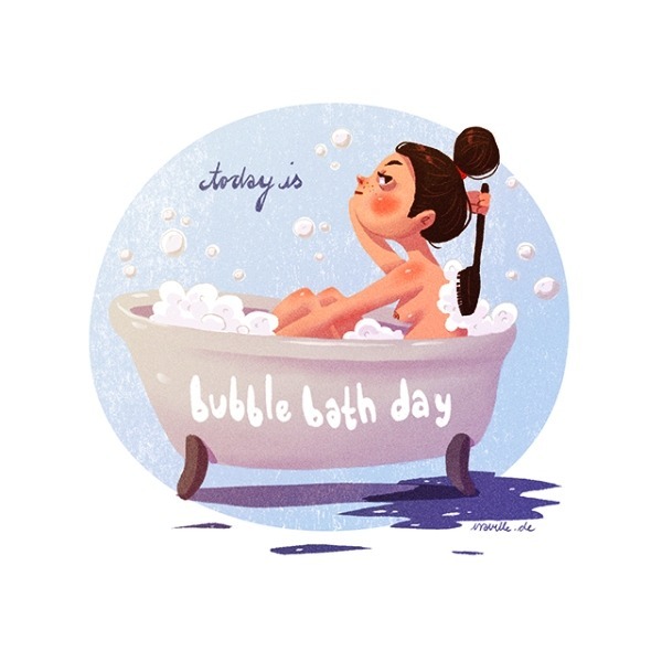 Bubble Bath Day Picture