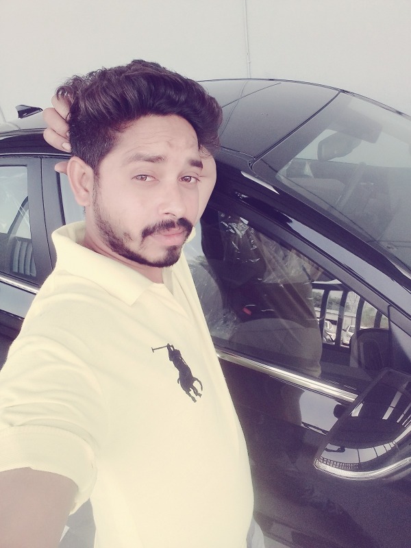 Rohit Singh Posing With Car