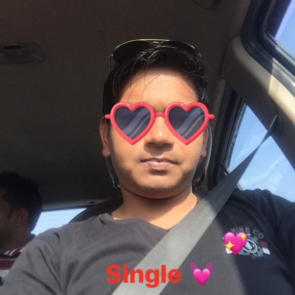 Deshraj Kumar Taking Selfie With Goggles Filter