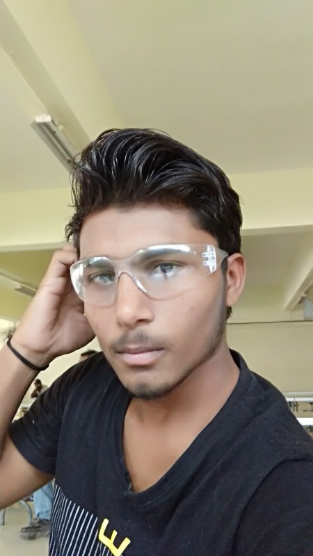 Balaji Choudekar Wearing Goggles