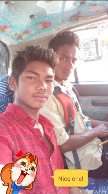 Lingaraj Bhoi With His Friend