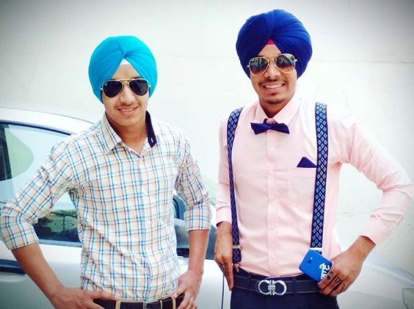 Jashan Rai With His Friend