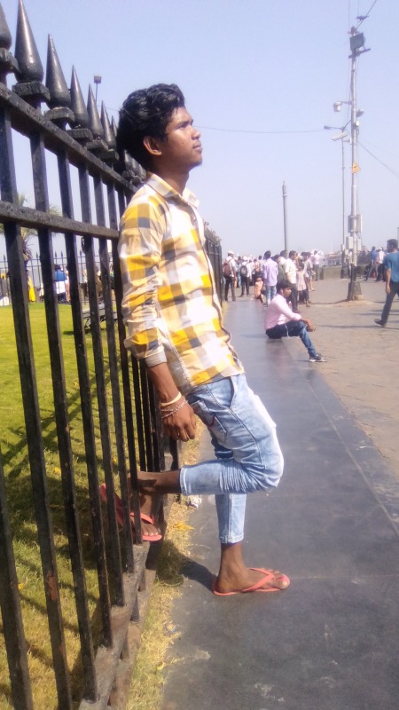 Bikash Bhoi Posing