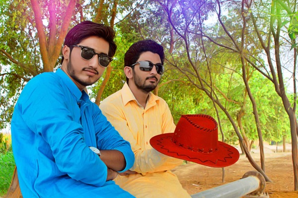 Rehan Rj Malik With His Friend