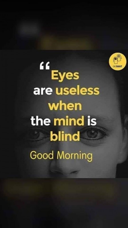 Eyes Are Useless