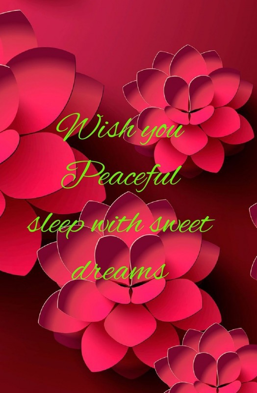 Wish You Peaceful Sleep