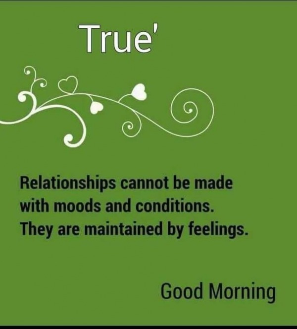 Relationships Cannot Be Made