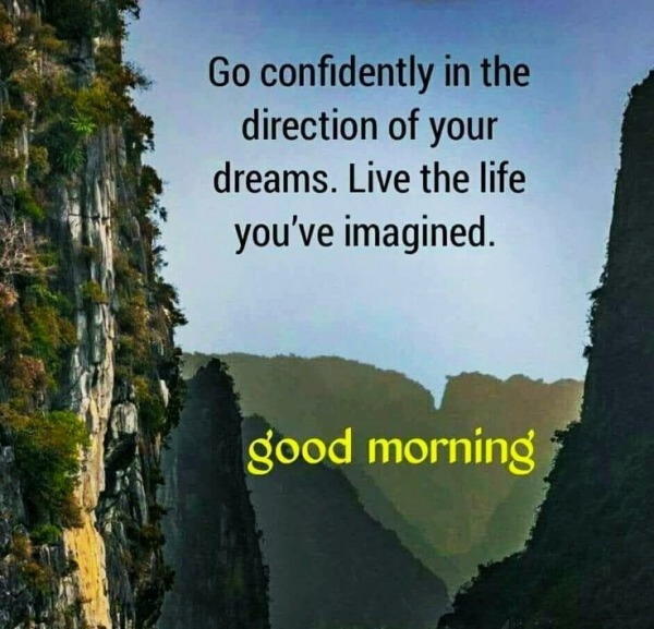 Go Confidently In The Direction