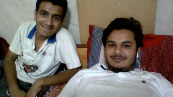 Ravinder Soni With His Friend