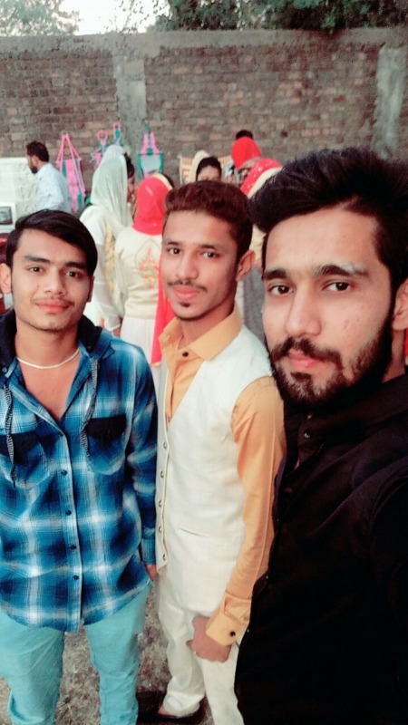 Danish Khan Taking Selfie With Friends