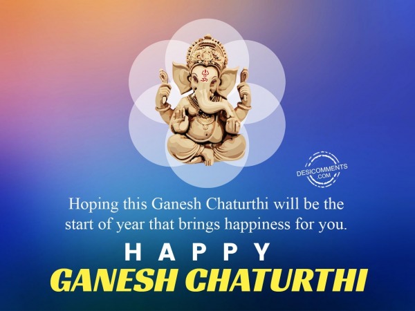 Hoping this Ganesh Chaturthi