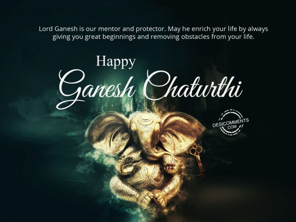 Lord Ganesh is our mentor