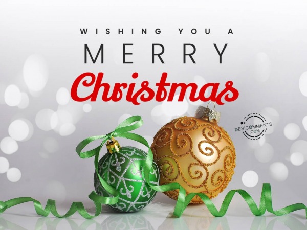 Wishing you a Merry Christmas