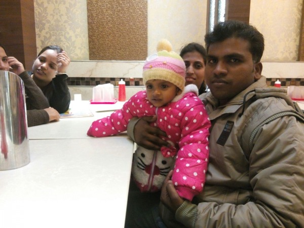 Rakesh Kumar With Family