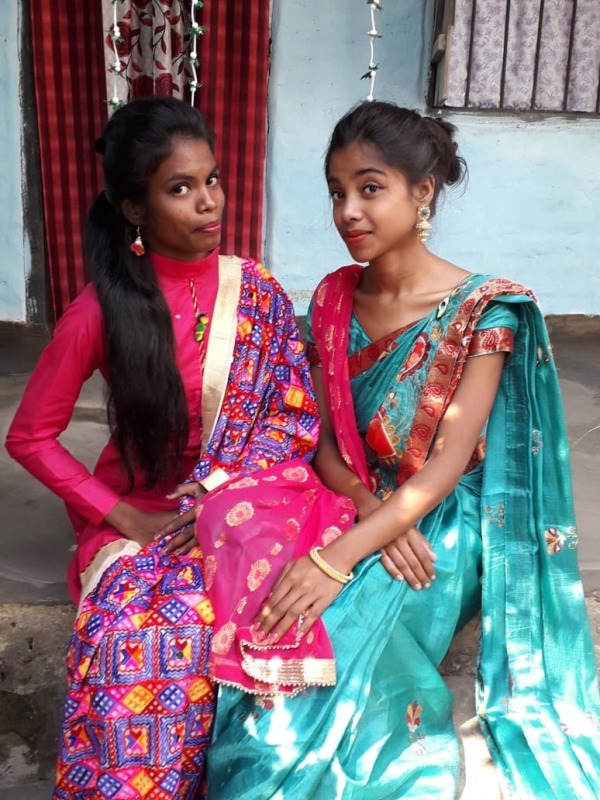 Marry Topno With Friend