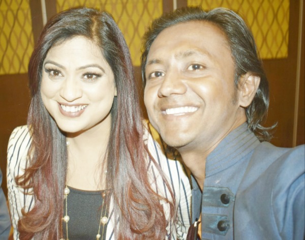 Javed Shah Khajrana With Singer Richa Sharma