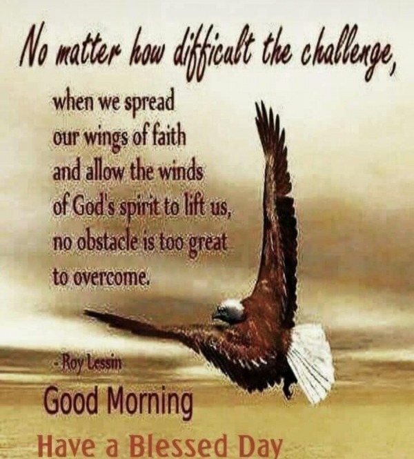 No Matter How Difficult The Challenge