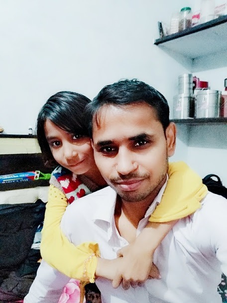 Nitin Sharma With Cute Little Girl
