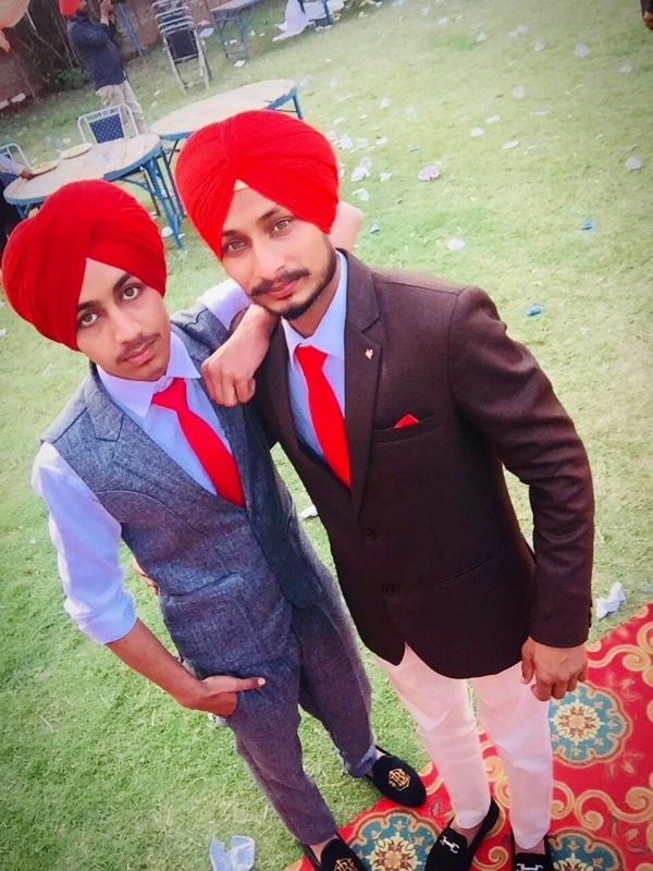 Jashan Rai With His Friend