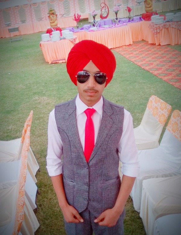 Jashan Rai In Red Turban