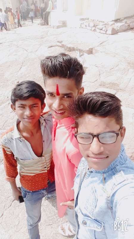 Brajesh Taking Selfie With His Friends
