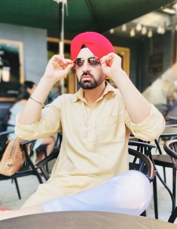 Turbaned Actor And Model Simarjeet Singh Nagra