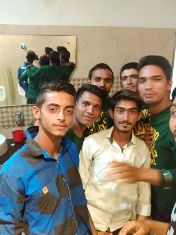 Mukesh Shehar Channi With His Friends