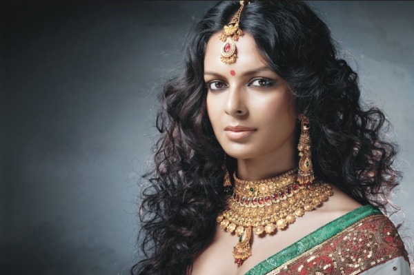 Photo Of Bidita Bag In Saree Jewellery