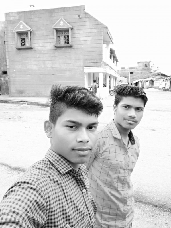 Ramesh Jal With His Friend