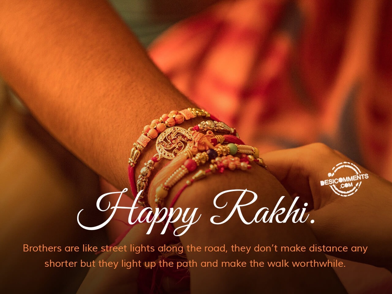 Happy Rakhi - DesiComments.com