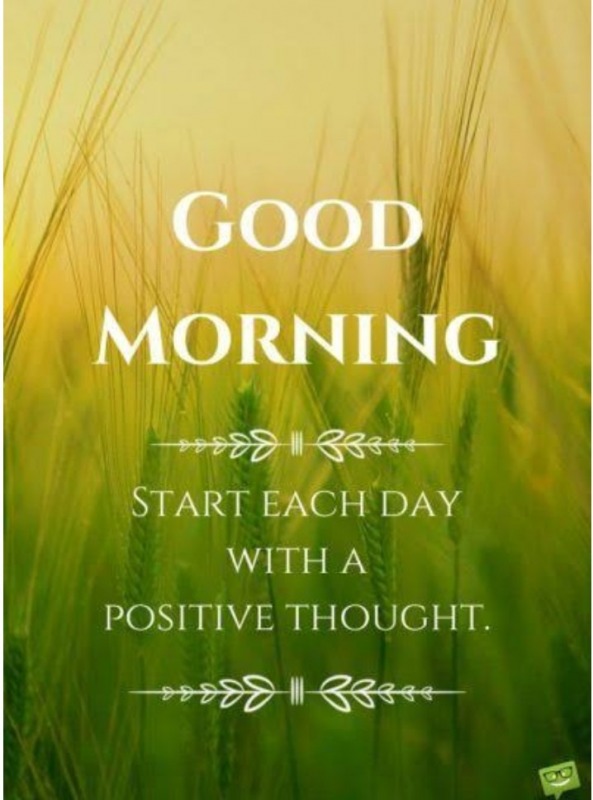 Start Your Day Positive Thought