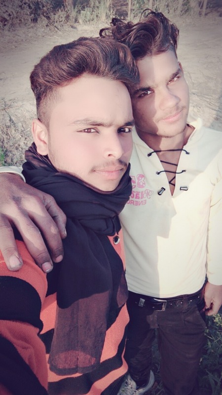 Jasheen Khan With His Friend